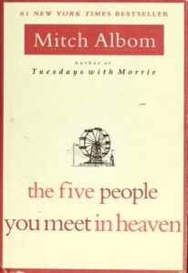 The Five People You Meet In Heaven Book Cover
