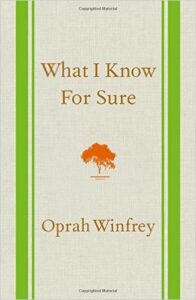 What I Know For Sure Book Cover