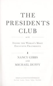 The Presidents Club Book Cover